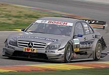 Einheitsreifen in der DTM: 'Er hat eine neue Laufflächenmischung, die im Hochtemperaturbereich eine verbesserte Stabilität liefert', sagte Michael Bellmann, Leiter Motorsport bei Dunlop, während den DTM-Testfahrten in Valencia. Foto: auto-reporter.net